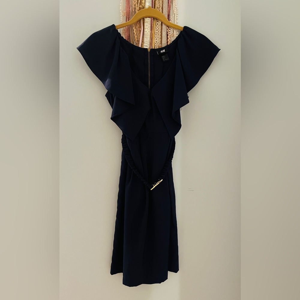 H&M buckle detail cocktail dress